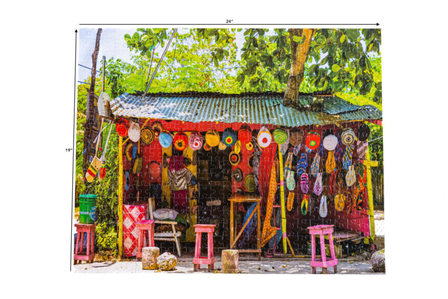 Tam Stand 500 Piece Puzzle – Jamaican-Inspired Art, Vibrant Colors, Includes Poster, Premium Glare-Free Pieces - View #7